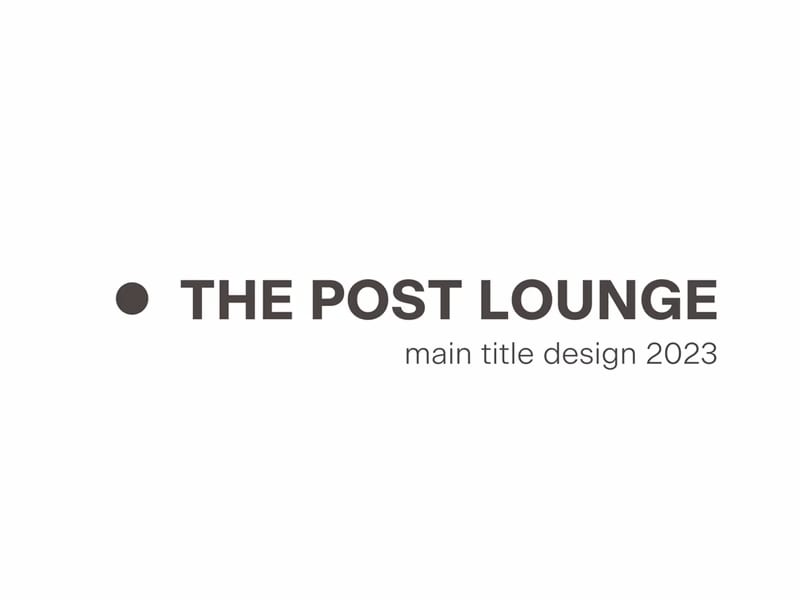 Main Title Design 2023